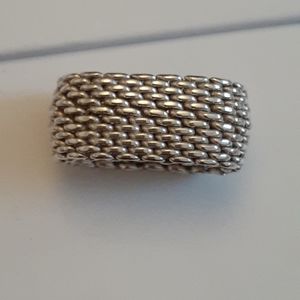 Tiffany & Co mesh ring